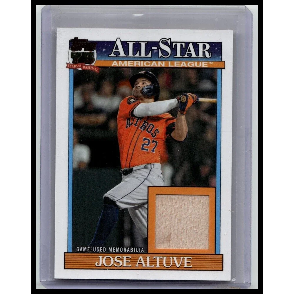 2026 Topps Jose Altuve 35th Relic